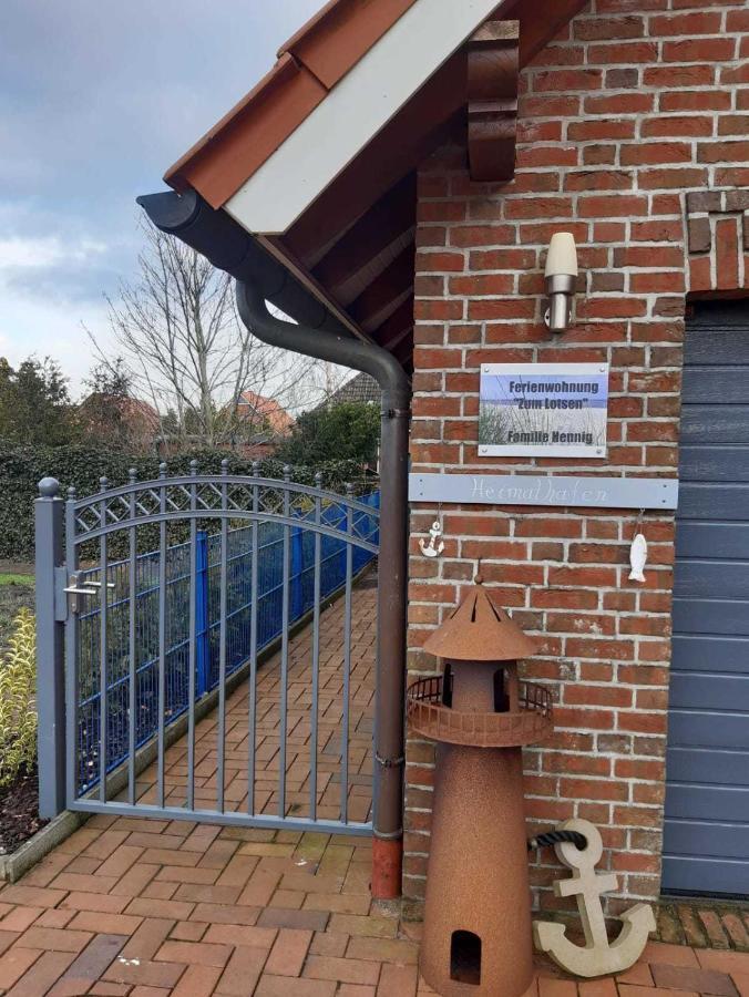 Ferienwohnung Zum Lotsen, 45227 Jemgum Esterno foto